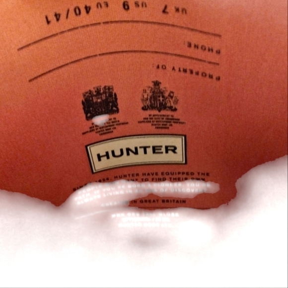 Hunter Tall "Paste Pink" Boots - Picture 10 of 16